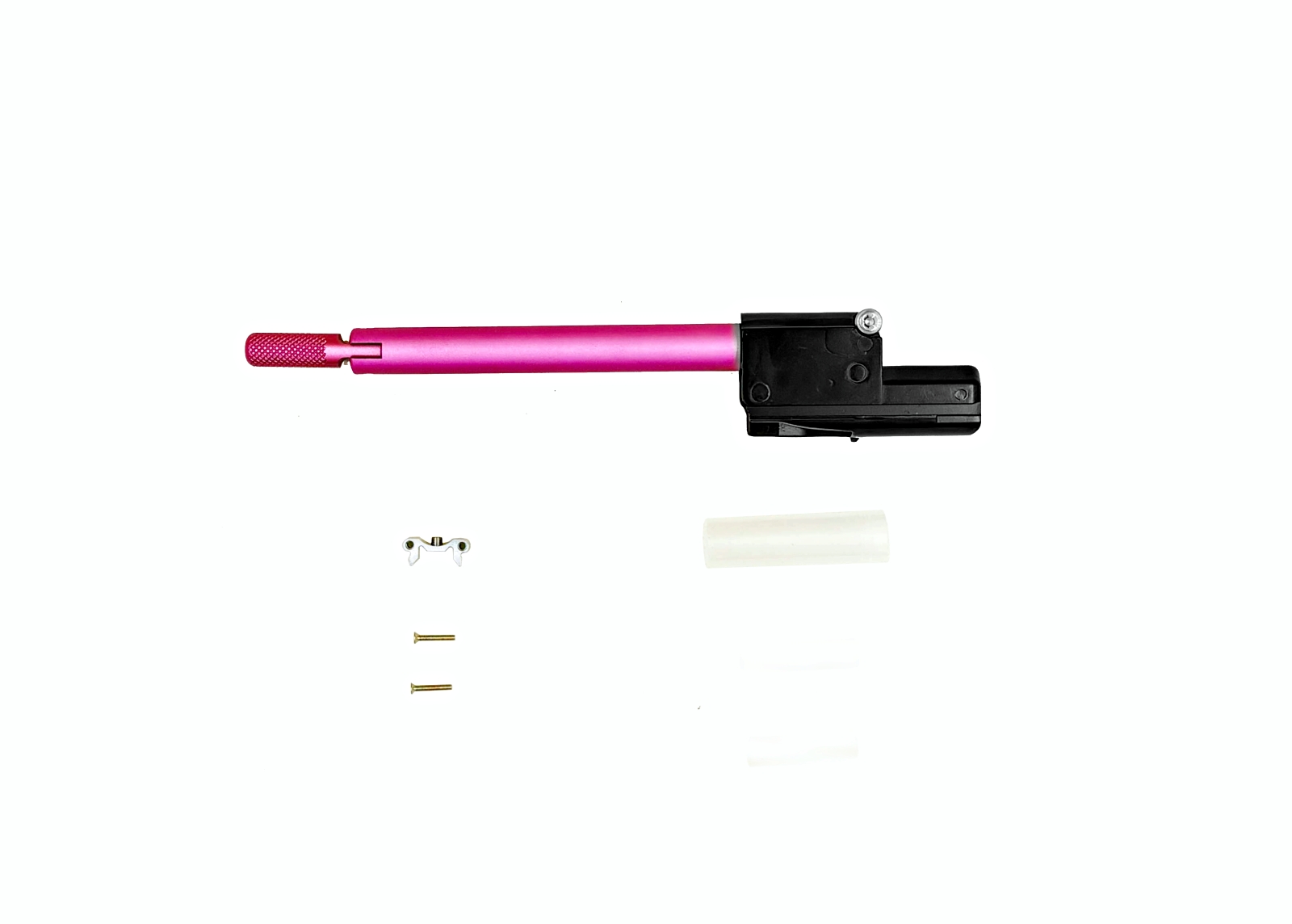 PP-2K/OTs-126 Ver.2 Bolt carrier-Charging handle-Positive stop set (PINK)