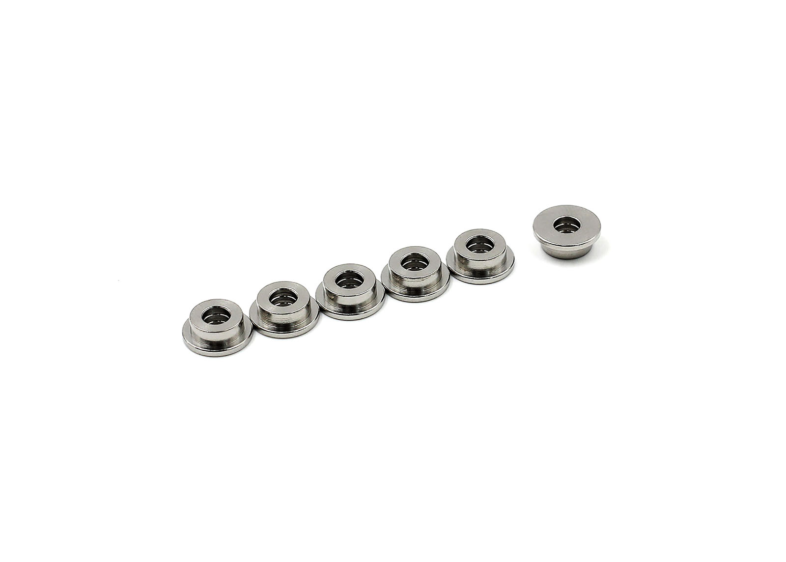 Stainless Bushings - Bi-oiling Channel 6mm (6pcs) - Modify Airsoft parts