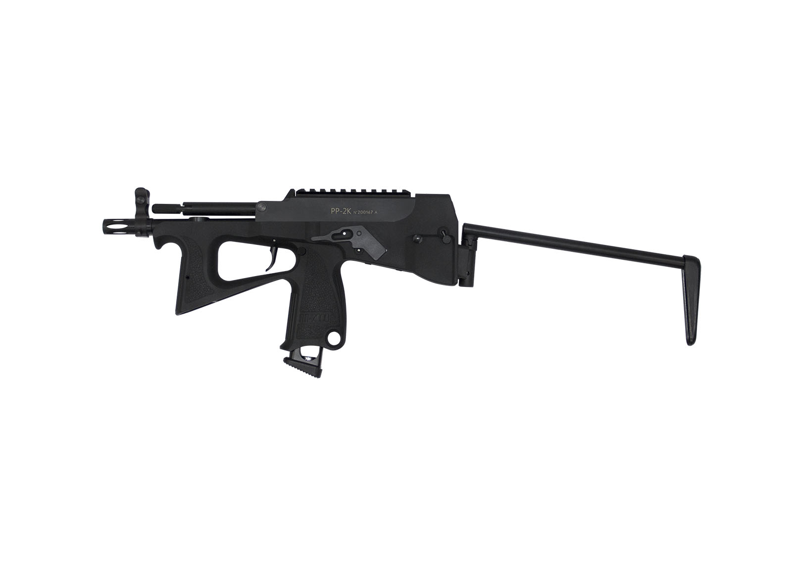 PP-2K 9mm Gas Blow Back Submachine Gun(with CO2 magazine)