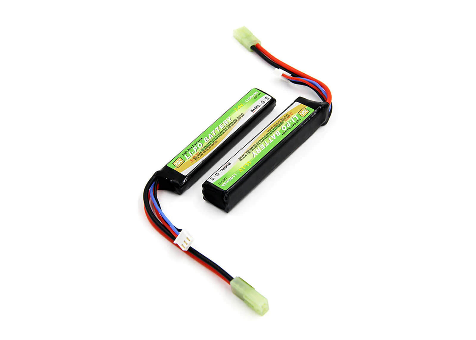 LiPo Battery Stick Package 7.4V 1100mAh - Modify Airsoft Accessories